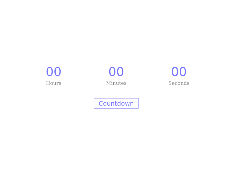 Create countdown